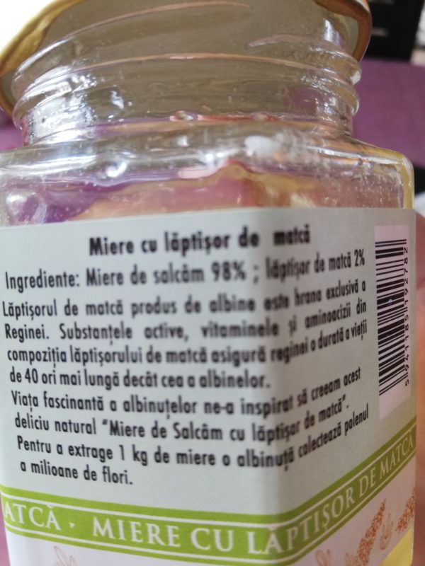 IMG 20181103 131123 Mierea cu lăptișor de matcă Apidava