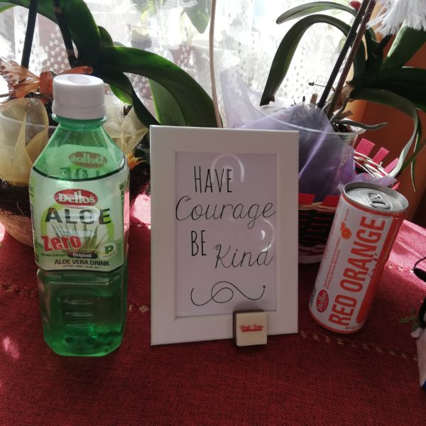 Dellos #goodvibes: Have courage be kind.jpg Sursa: arhiva personală Dellos #goodvibes: Have courage be kind