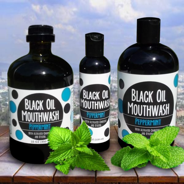 Sănătate Orală Cu Black Oil Mouthwash/Oral Health With Black Oil