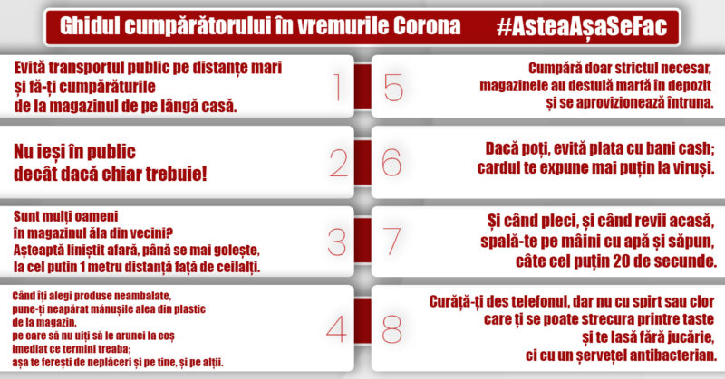Infographic #AsteaAșaSeFac: Ghidul cumpărătorului și comportamentul responsabil