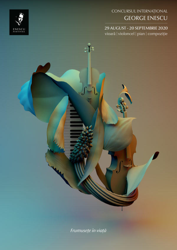 Vizual Concurs Enescu 2020 Concursul International George Enescu 2020: competiție pentru frumusețe în viață