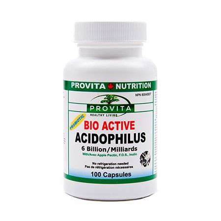 bio active acidophilus 100cps Sistemul digestiv și ajutorul produselor naturiste (Eherbal)