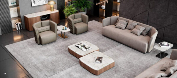 Stil de design interior potrivit: clasic sau modern? 3 living modern nobilie