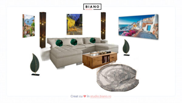 Livingul proiect Biano 3