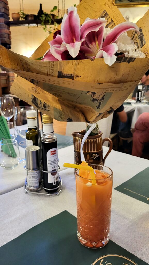 Seară aniversară la Trattoria Adagio Cișmigiu Sursa: arhiva personală 20220914 194755 Seară aniversară la Trattoria Adagio Cișmigiu