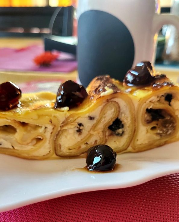Clătite cu brânză și smântână la cuptor Sursa: arhiva personală 20230429 161531 e1682938712679 Clătite cu brânză și smântână la cuptor - rețetă adaptată