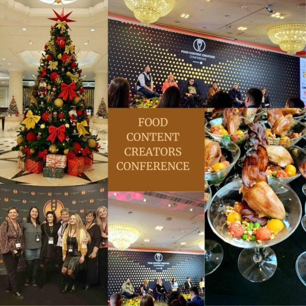 Food Content Creators Conference Sursa: arhiva personală Food Content Creators