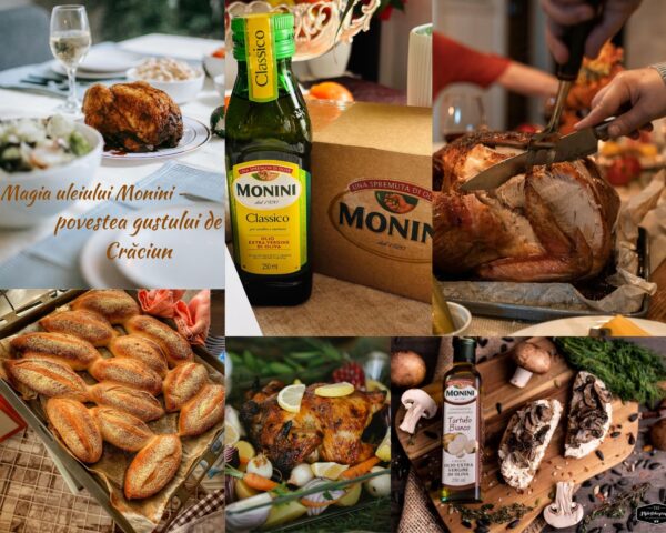 Magia uleiului Monini - povestea gustului de Crăciun Sursa: Monini, arhiva personală, pexels +canva magia uleiului