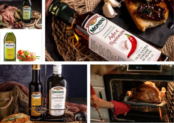 Magia uleiului Monini - povestea gustului de Crăciun Sursa: Monini, pexels+canva magia uleiului