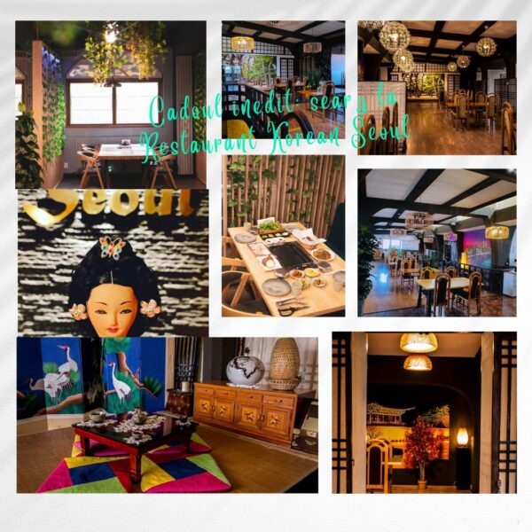 Cadoul inedit: seară la Restaurant Korean Sursa: restaaurant Seoul +canva restaurant korean